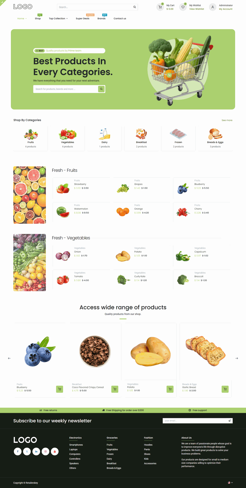 Groceries Store